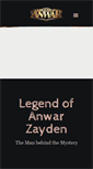 Mobile Screenshot of legendofanwar.com